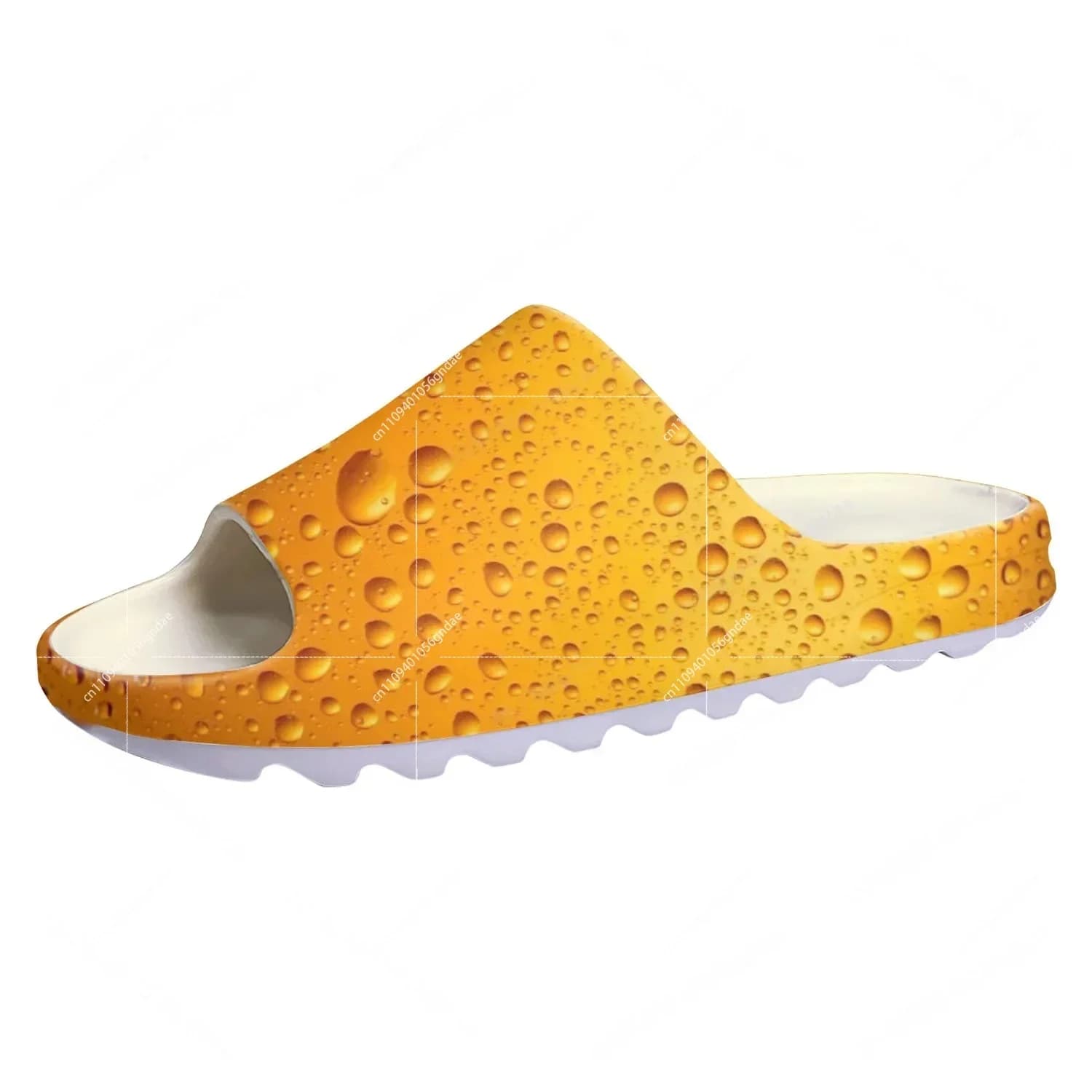 Beer Unisex 3D Print Soft Sole Sllipers Home Clogs Customized Water Shoes Mens Womens Teenager Stepping on Shit Bathroom Sandals