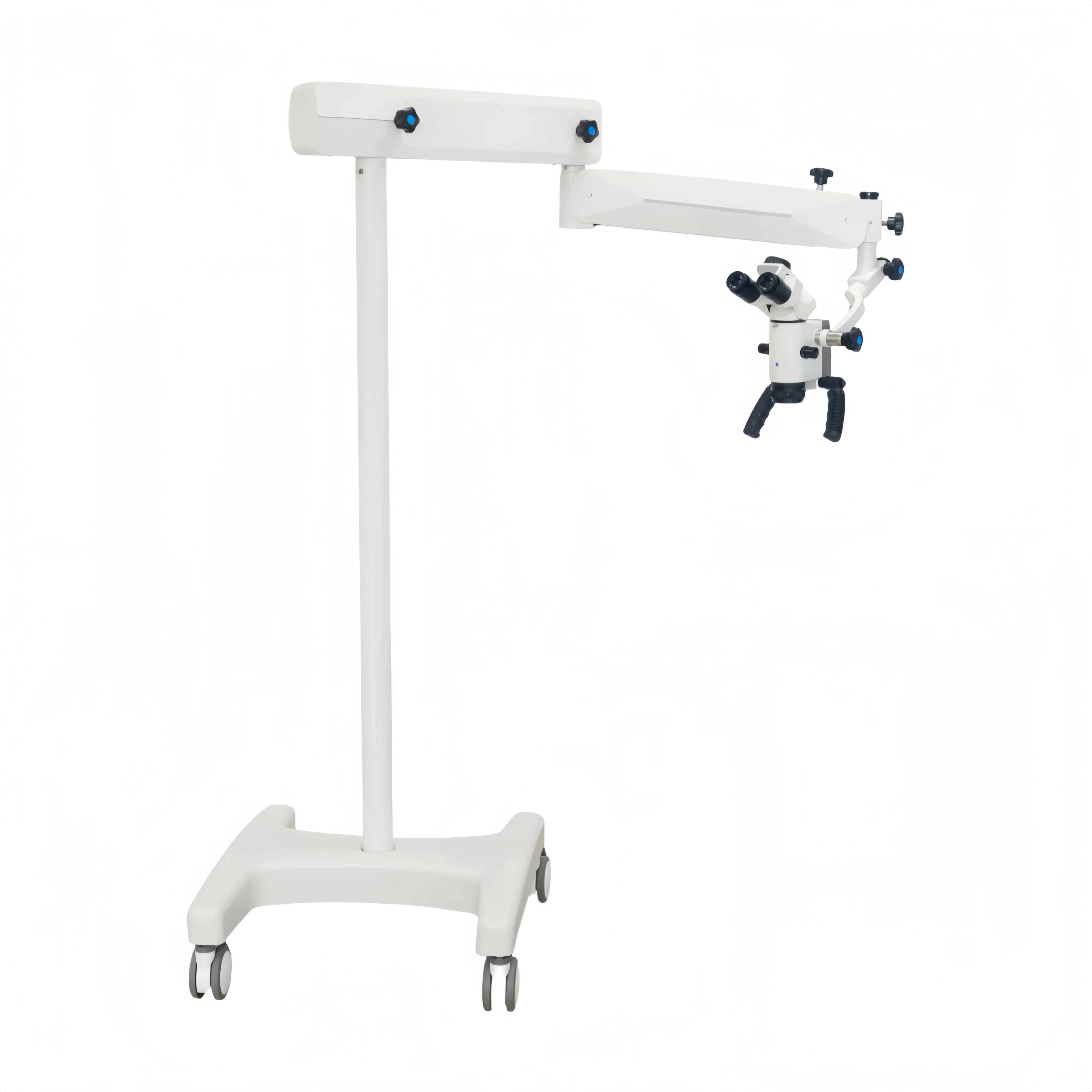 Microscopio da operazione modello con supporto da pavimento per oculare grandemente regolabile con oculare LED 12,5X per chirurgia ORL den tal