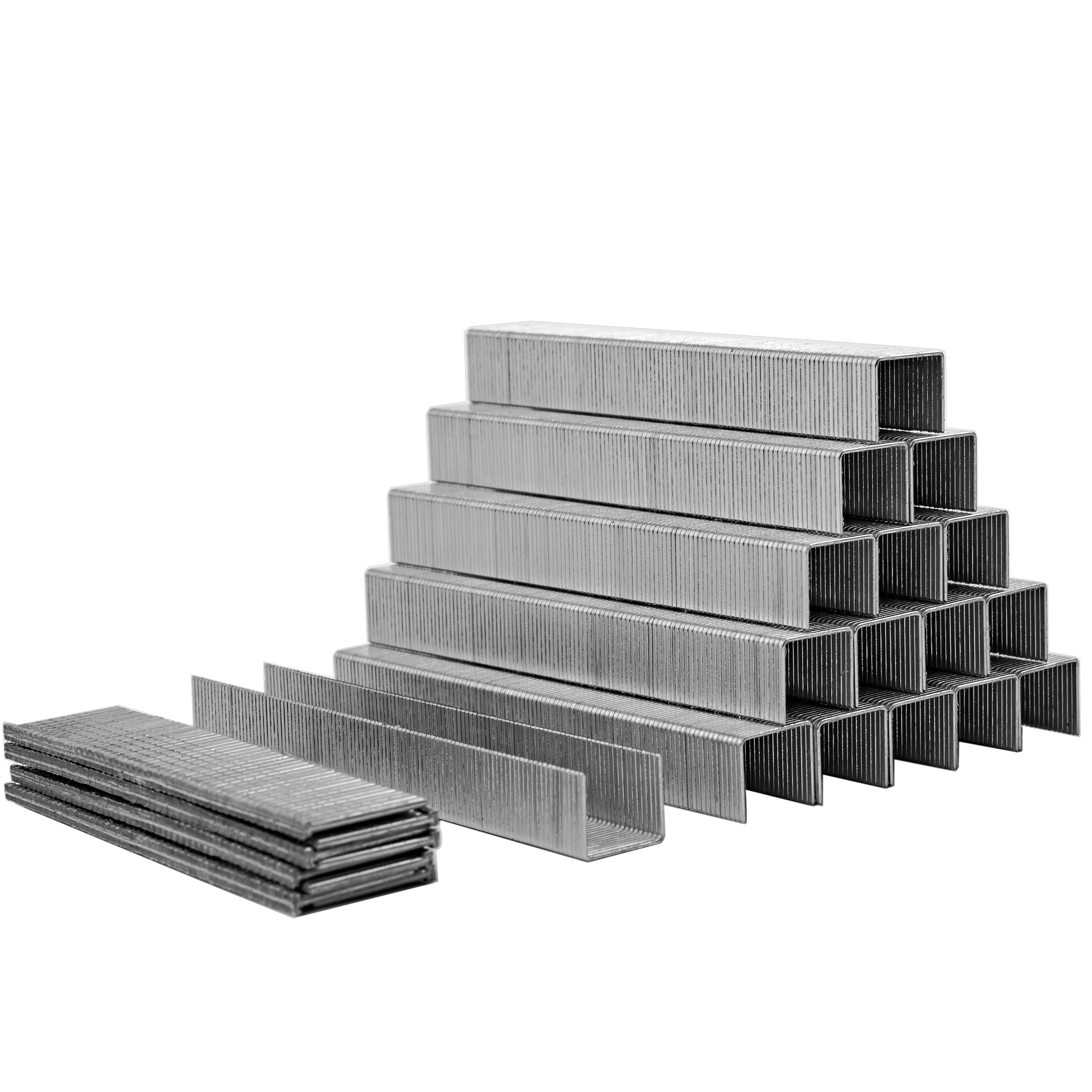 Punti metallici tipo 53 1600 pezzi e chiodi tipo 47 400 pezzi per pistola per punti metallici elettrica TASP 230 V 2 in 1 e altri utensili elettrici