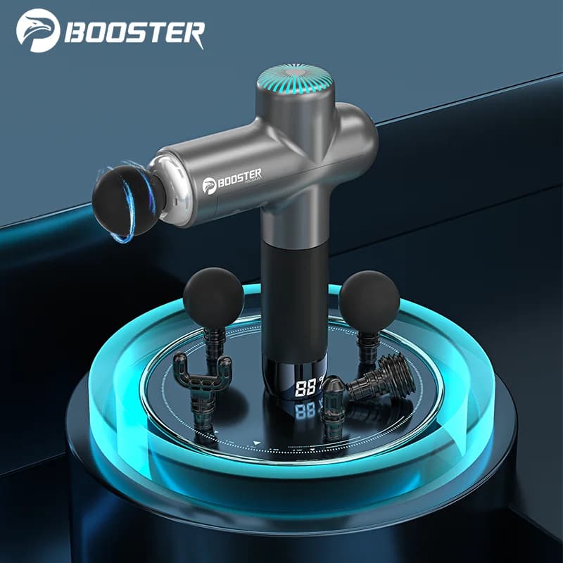 Booster Muscle Massage Gun Laser Spade Electric Neck Pad for Body Massage Relaxation Fitness Pain Relief Antistress
