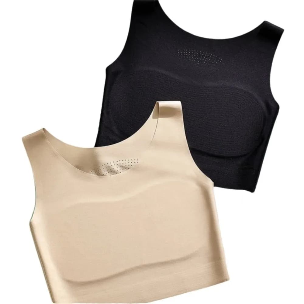 S/M/L/XL/XXL/XXXL/XXXXL Liquid Foundation Underwear Traceless Chest Binding Ice Silk Material Ultra-Thin Foundation Liquid Bra