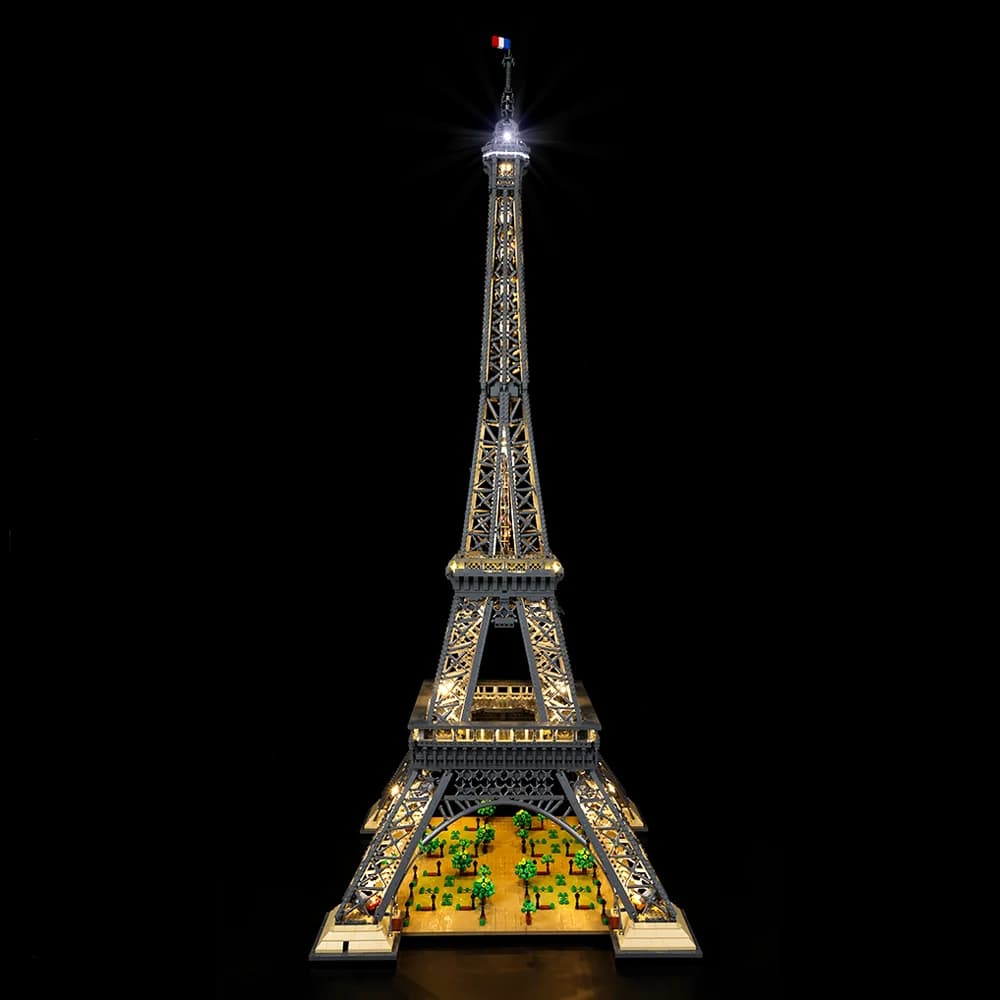 Kit luce a led per 10307 Torre Eiffel PARIS Architettura di fama mondiale Building Blocks Giocattoli di mattoni Set di illuminazione per regalo per adulti