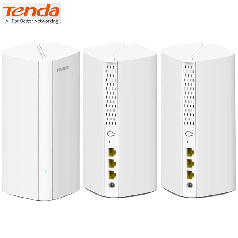 Tenda MW6 Mesh Wireless Gigabit Router 11AC Dual-Band 2.4G/5.0GHz sistema di copertura Wifi per tutta la casa ripetitore a ponte a lungo raggio
