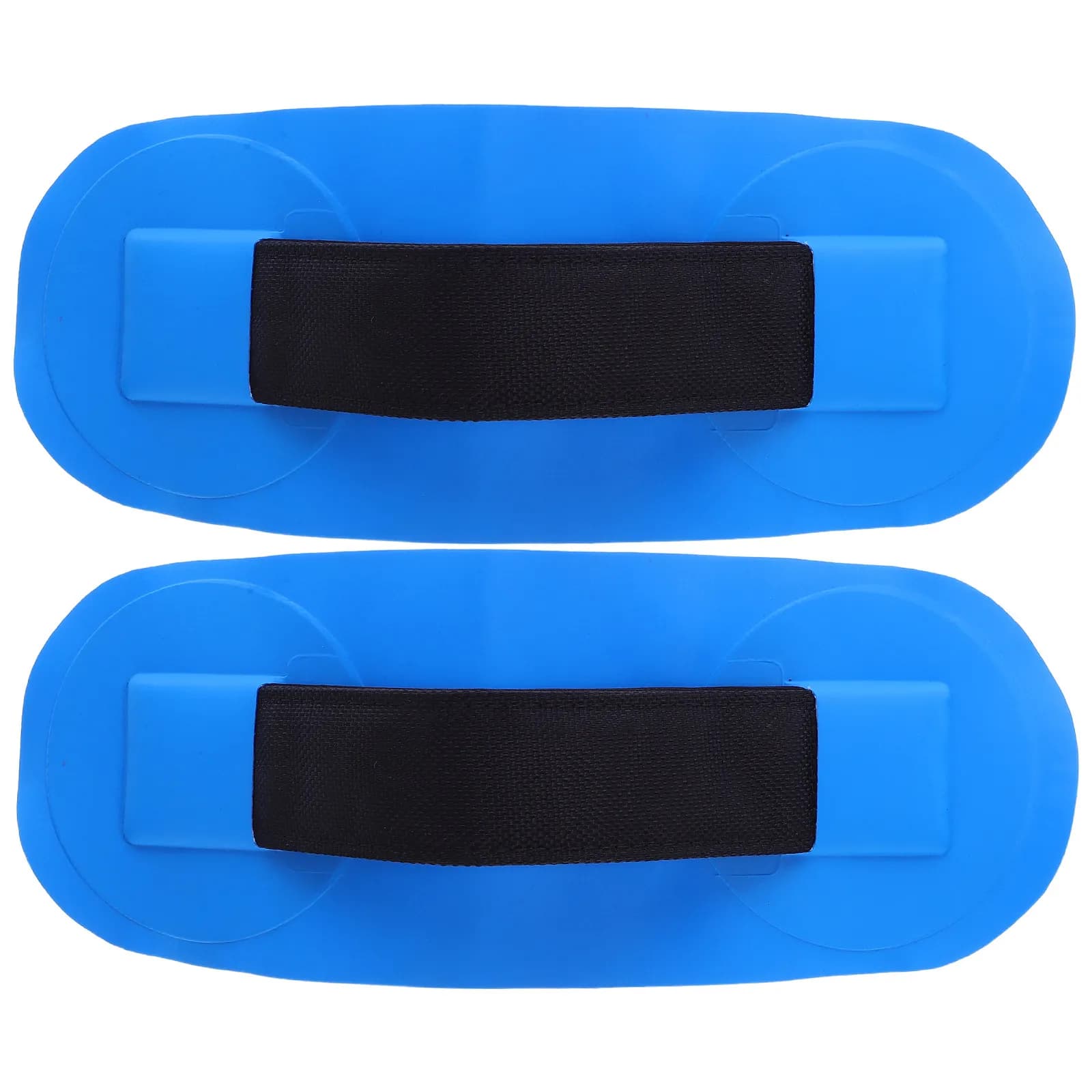 2 Pezzi Maniglia di Ricambio in Plastica Resistente per Kayak, Impugnatura Ergonomica Blu con Cinghia per Paddleboard Gonfiabili, Canoe, Barche, SUP
