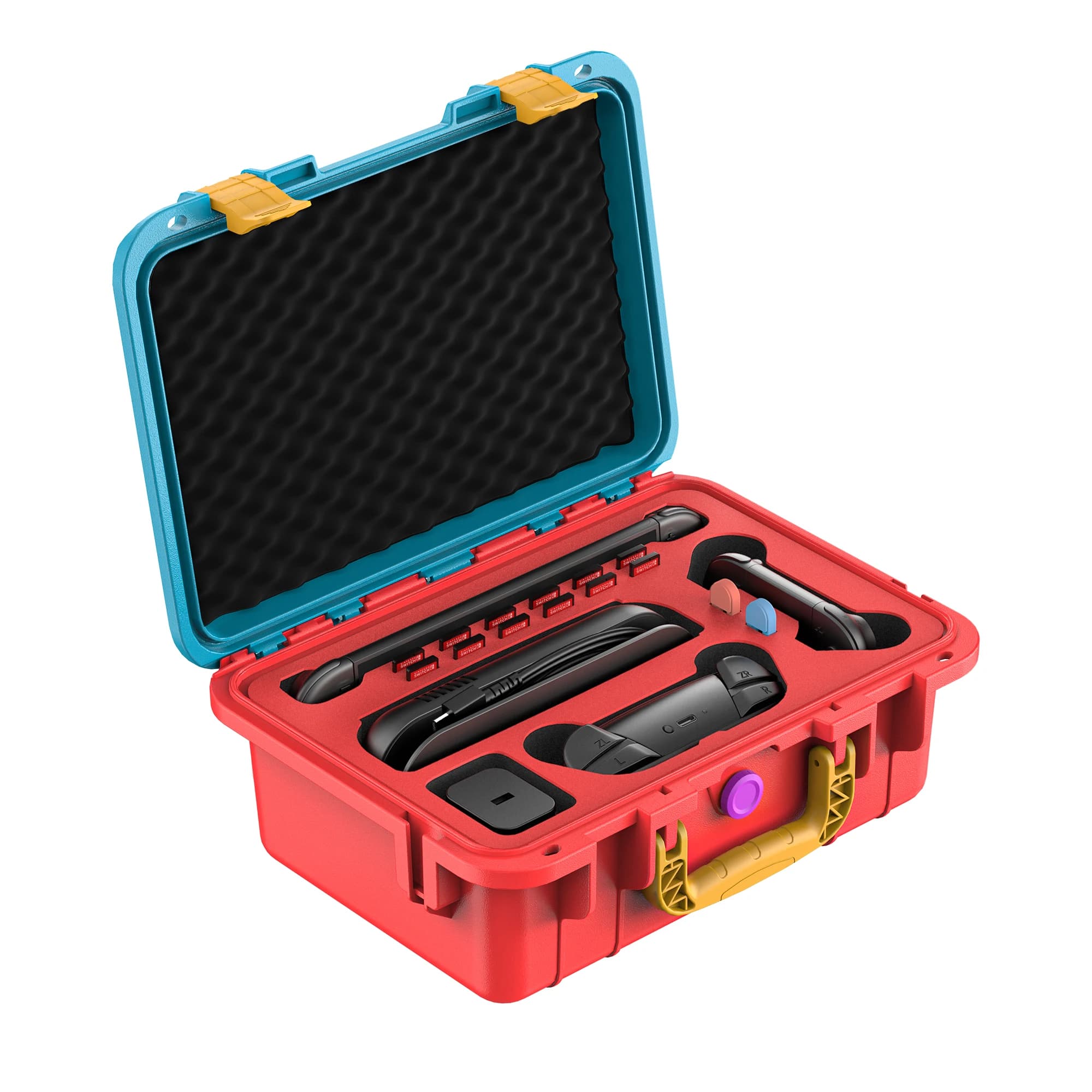 Custodia Rigida per Nintendo Switch 2, Custodia Deluxe Impermeabile IP67 per Console Nintendo Switch 2, Controller Pro e Accessori
