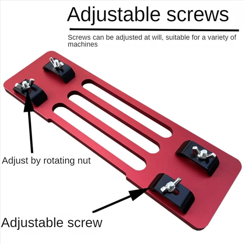 A26F-Water for Adjustable Cutting Wood Table for Carpentry Universal Basic Plate for Quick Positioning Bracket for Marble