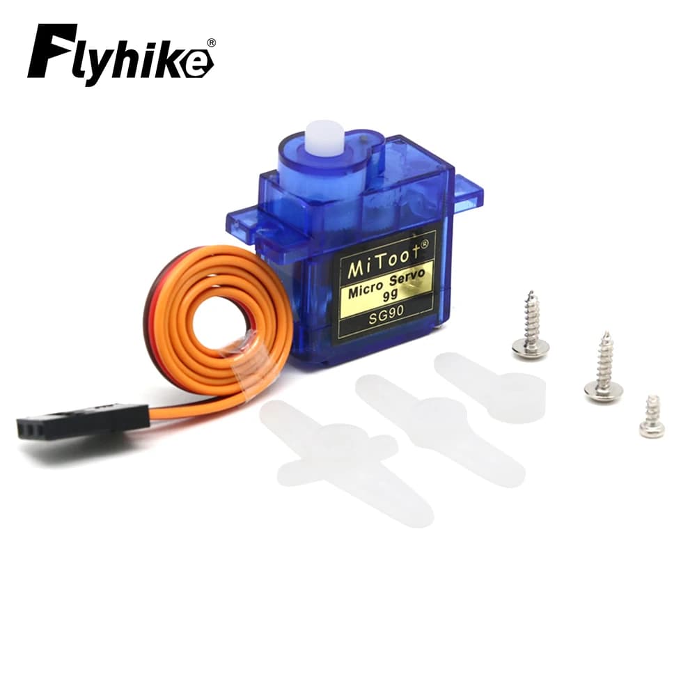 1/2/5pcs Mitoot Rc Mini Micro 9g 1.6KG SG90 Servo Con Filo 150MM Accessori Giocattolo per RC 250 450 Elicottero Aereo Auto Barca