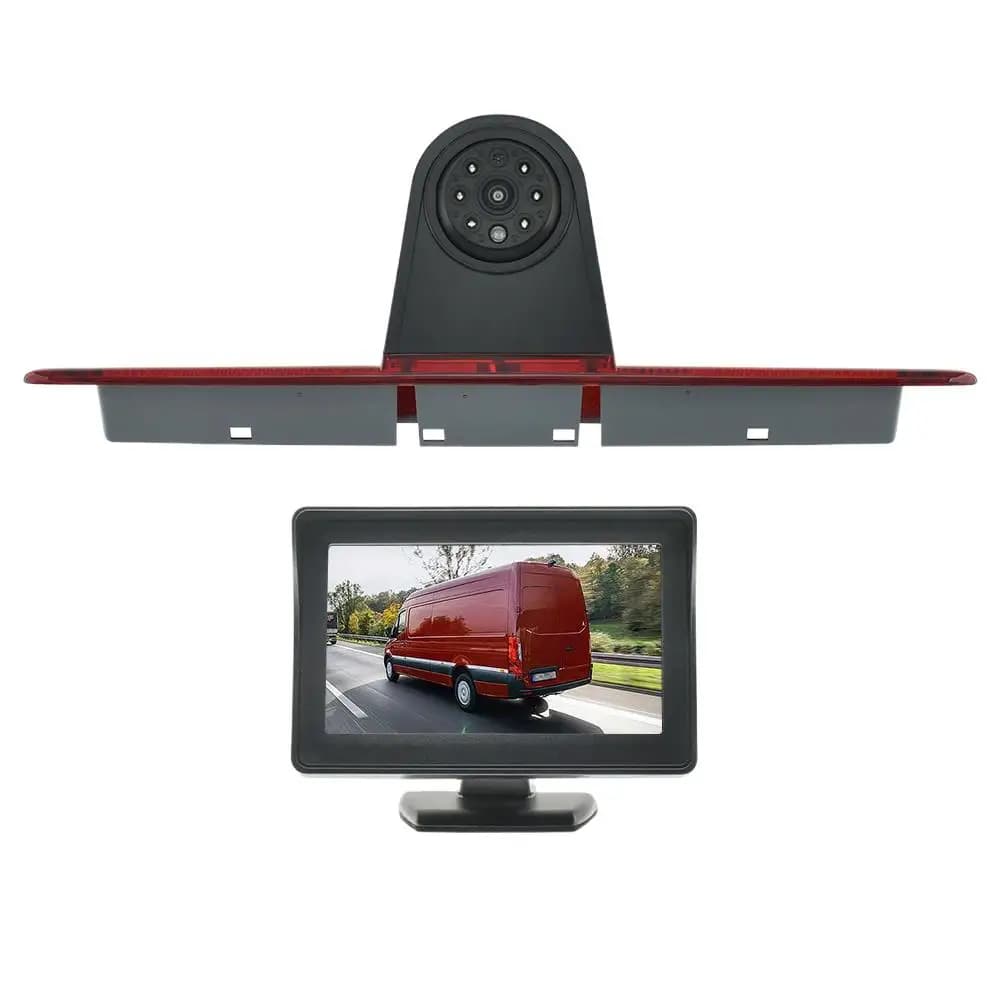 Luce freno per telecamera posteriore per auto Monitor da 4,3 pollici per Mercedes-benz Sprinter W906 | Volkswagen Crafter Caravelle T5/T6
