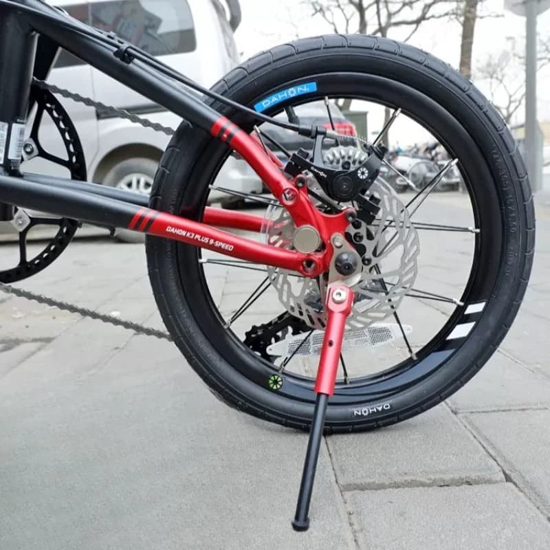 For Dahon Brompton Folding Bike Footrests Aluminum Alloy Sturdy Durable Lightweight Bicycle Kickstand Cycling Bicycle Parts