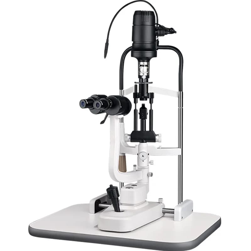 Microscopio per Esame Oculistico con Fonte di Luce 16x sulle Oculari