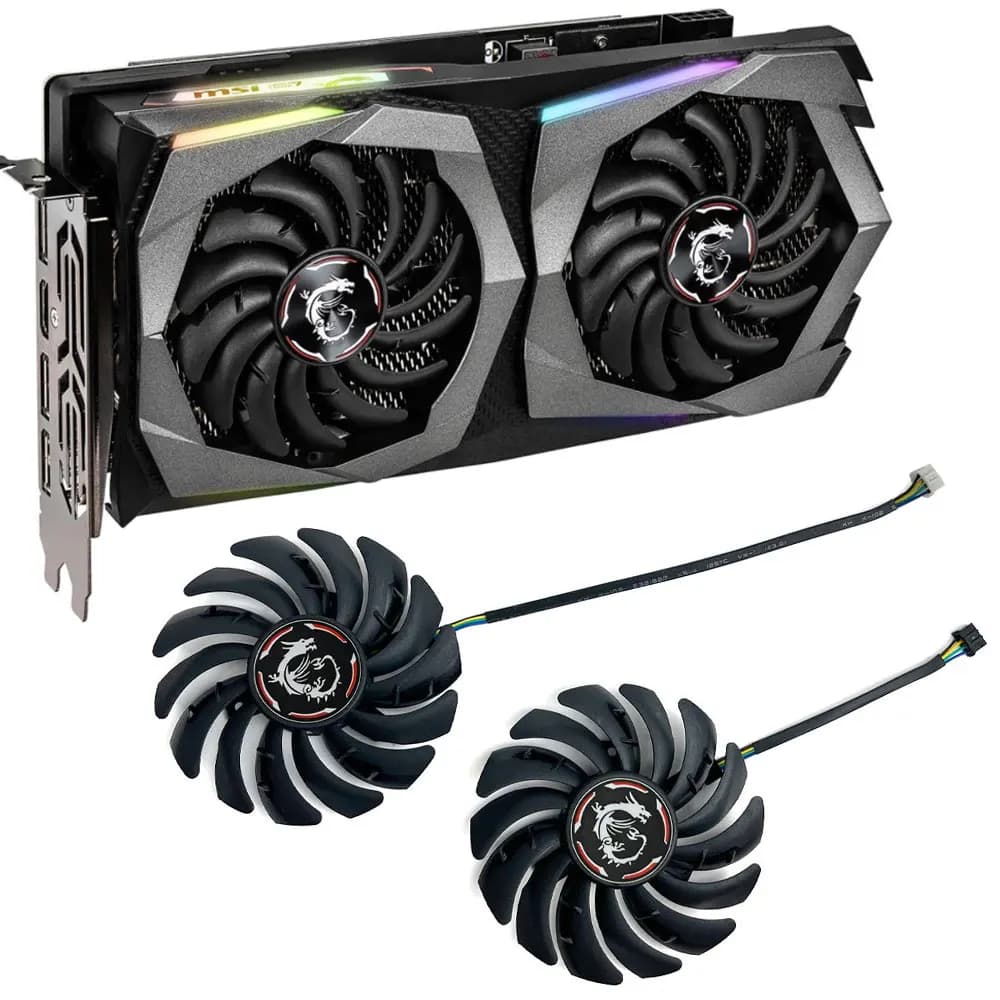 NUOVA ventola GPU da 87MM PLD09210S12HH RTX2060 GAMING Z, per MSI GeForce RTX 2060 GAMING Z、RTX 2060 SUPER GAMING X Ventola di raffreddamento della scheda video