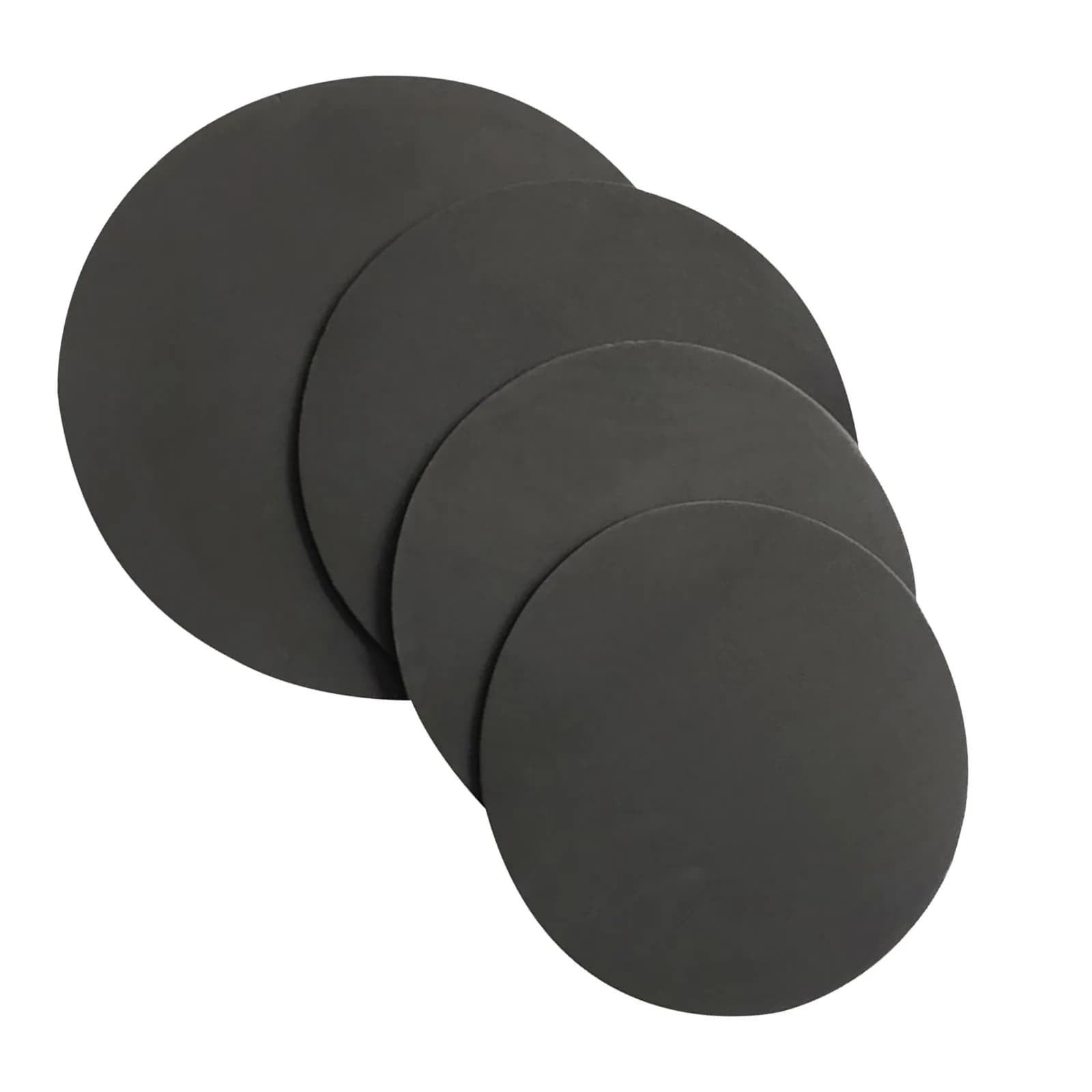 Set di 4 Pad Silenziosi Professionali per Batteria, Resistenti all'Usura e allo Strappo, per Pratica Silenziosa, Misure 12, 13, 14, 16 Pollici