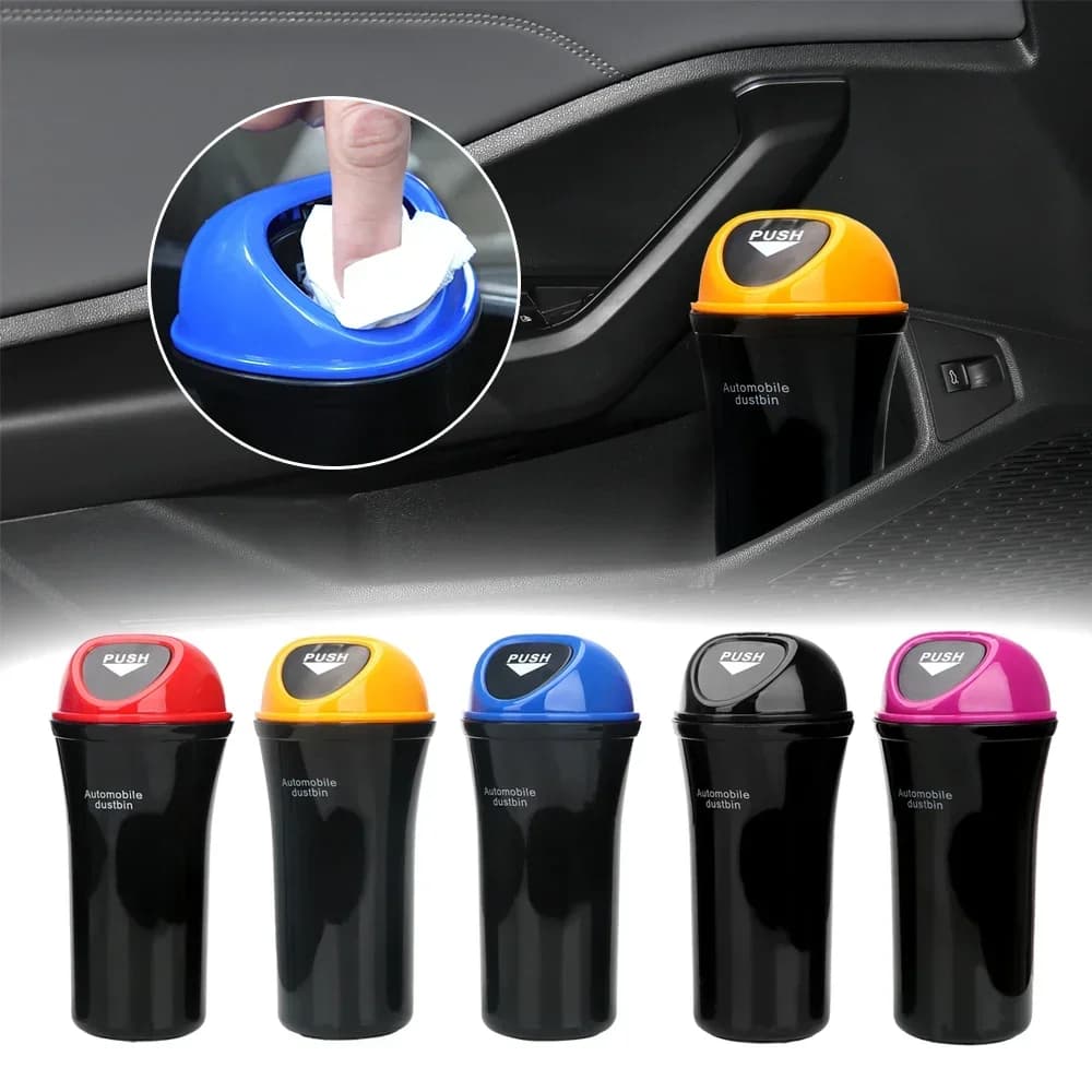Porta automatica Sedile posteriore Visiera Bidone della spazzatura Organizzatore automatico Scatola di immagazzinaggio Pattumiera per auto Bidone della spazzatura Bidone della spazzatura Posacenere per auto