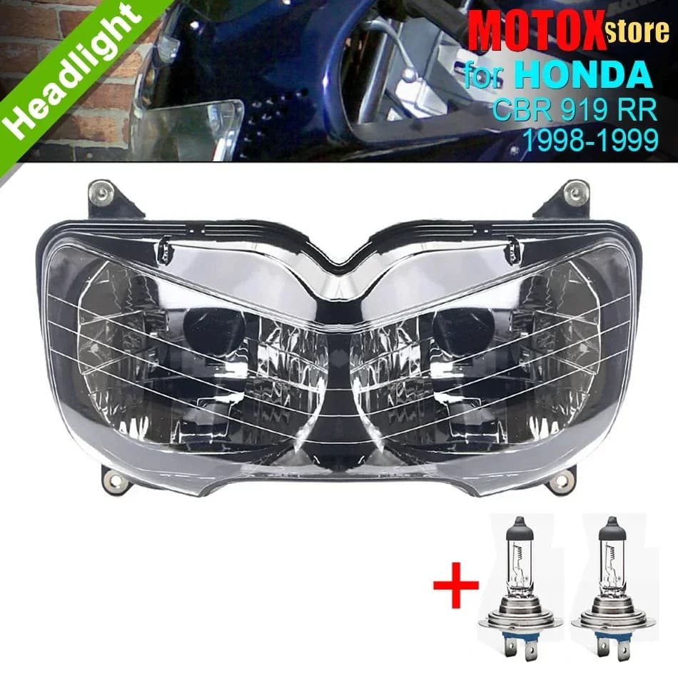 Fit for Honda CBR919RR Headlight Assembly 1998 1999 CBR 919 RR 919RR CBR900RR Head Light Lamp Motorcycle Headlamp Assembly