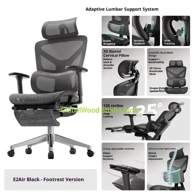 Sedie lunghe Sedia da gioco con ruote per soggiorno Sedie per la casa Gaming Homcom Sedia da gioco rosa Sedia da ufficio ergonomica Sihoo