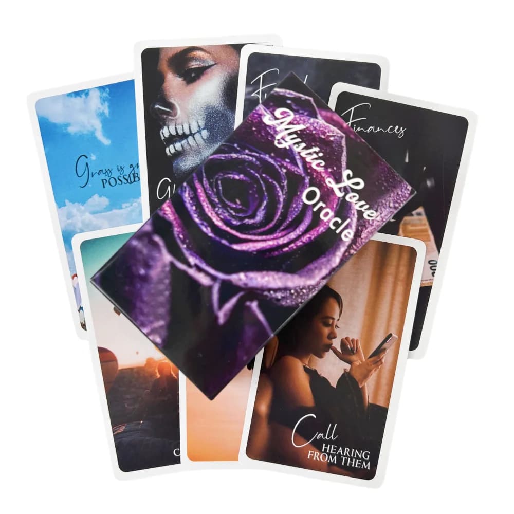 Mystic Love Oracle Cards Game Fortune-telling Tarot divinazione Visions Edition Messages Board Deck