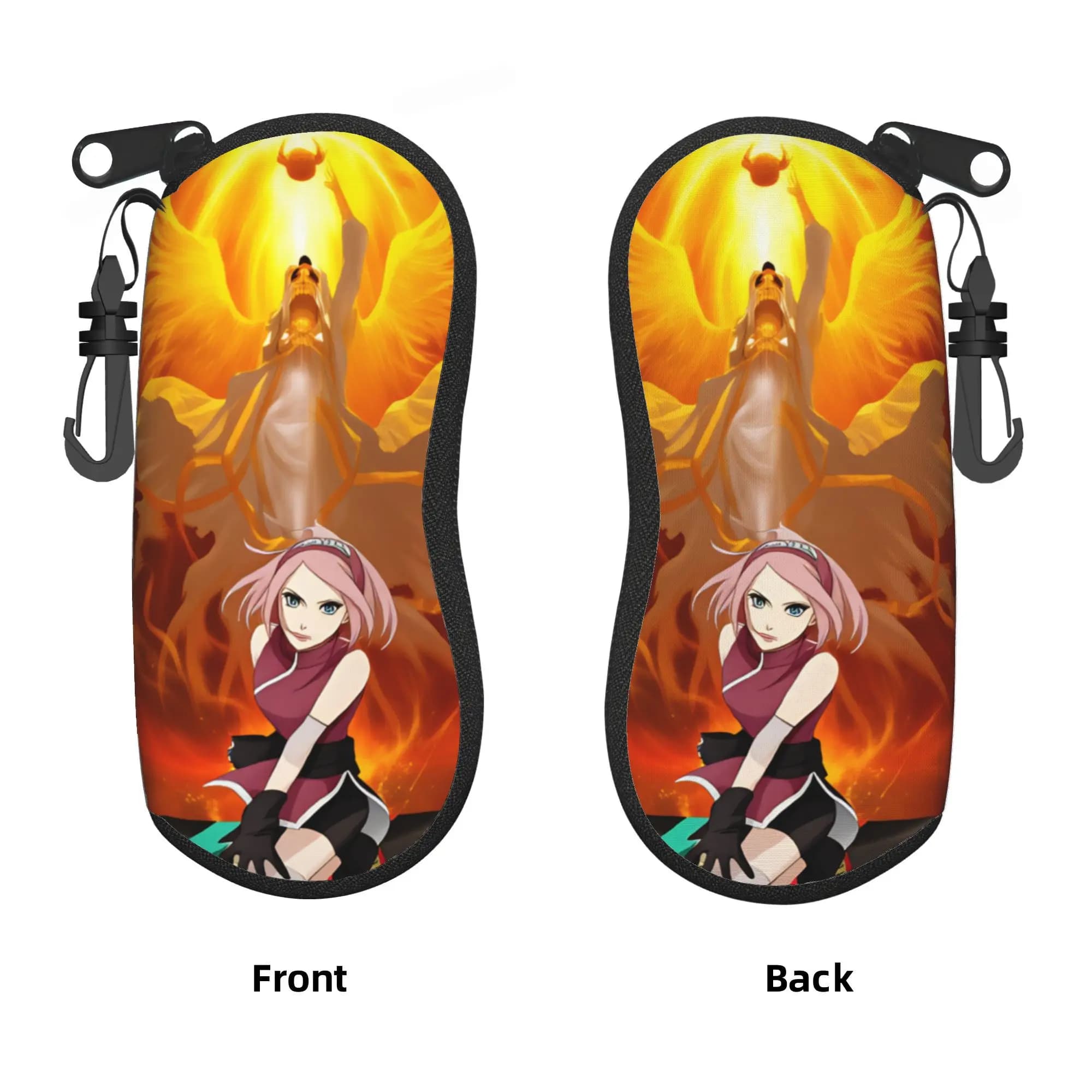Sakura Haruno Naruto NARUTO X BORUTO NINJA VOLTAGE Shell Eyeglasses Protector Cases Sunglass Case Uchiha Sasuke Glasses Pouch