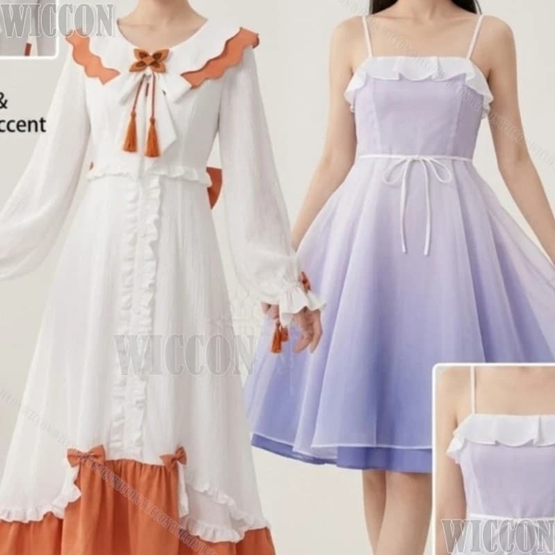 Genshin Impact The Last Legacy Columbina Sandrone Pajama Cosplay Halloween Short Film Loungewear Party Festival Fancy Comic Con