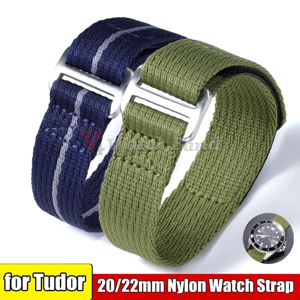 S/L New Nylon Strap 20mm 22mm Universal Spare Strap for Men's Sports Watch Bracelet for Accessories Belt Tudor