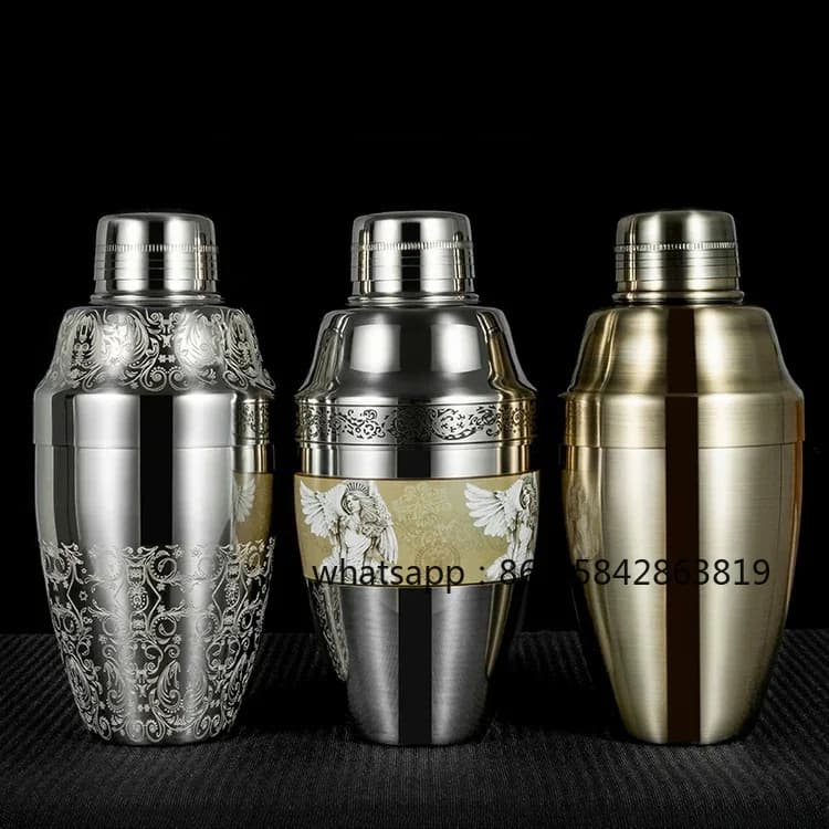 Cocktail Shaker Three-stage 500ml Shaker, Shaker, Bar, Professional Shaker