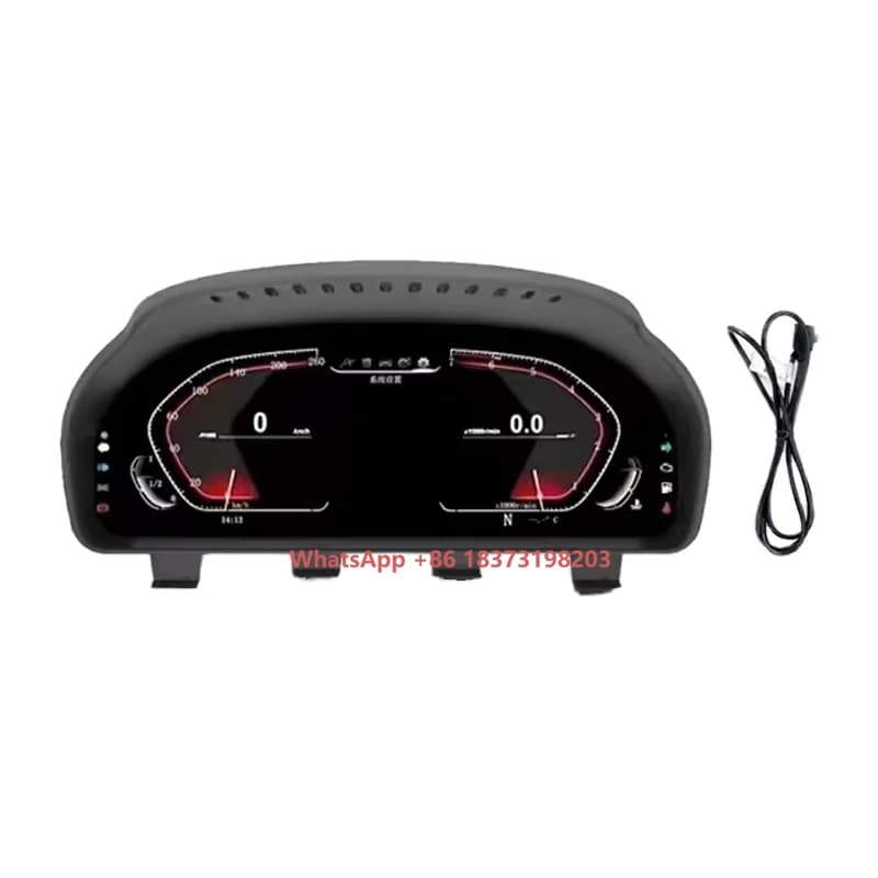 2022 Ultime 3 Serie F30 F31 F35 2013 2017 Cruscotto Strumento Originale Auto LCD Digital Cluster CarPlay Connessione Scheda SD