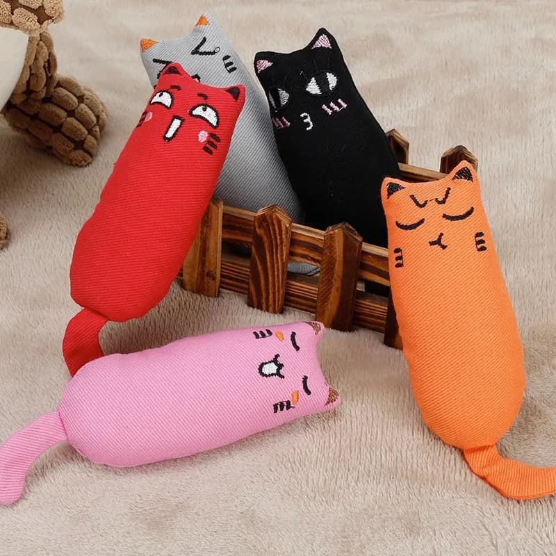 New Cat Toy Rustle Sound Catnip Toy Cats Products Toys for Kitten Teeth Grinding Cat