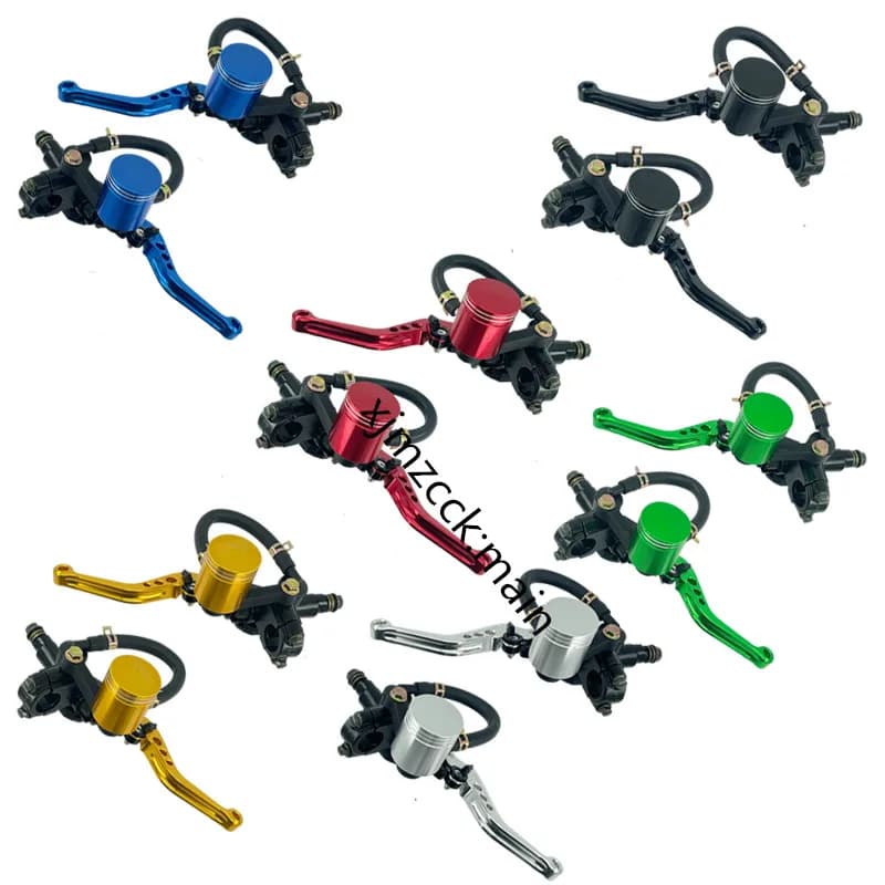 Parti universali per moto 7/8 "22mm CNC in alluminio freno frizione leva pompa idraulica cilindro principale per 250cc-500cc Dirt Pit Bike