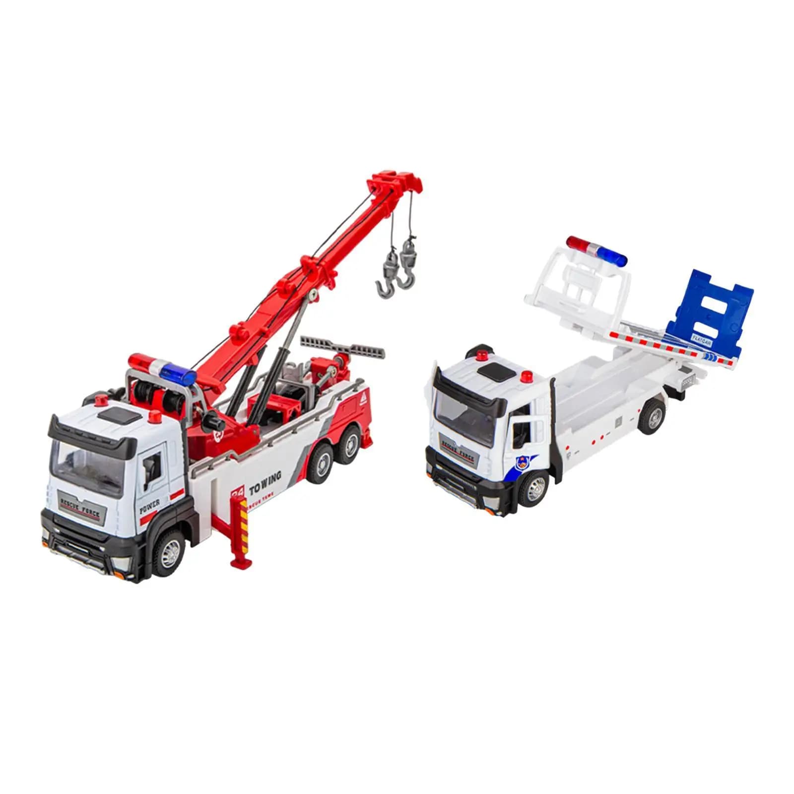 Camion Giocattolo da Cantiere a Frizione, Veicoli Educativi Realistici per Bambini e Bambine dai 3 Anni in su, Regalo di Compleanno