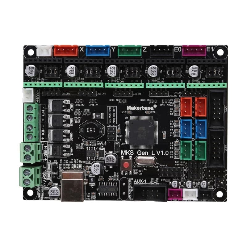 MKS GEN L V1.0 Porta di controllo della scheda madre compatibile con RAMPS Open Source Marlin per stampante 3D senza scheda di azionamento