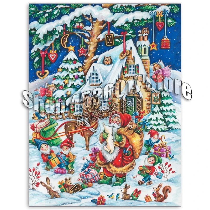 Babbo Natale completo 5d pittura diamante fai da te gioielli kit punto croce diamante mosaico ricamo decorazione della casa di Natale regalo d'arte