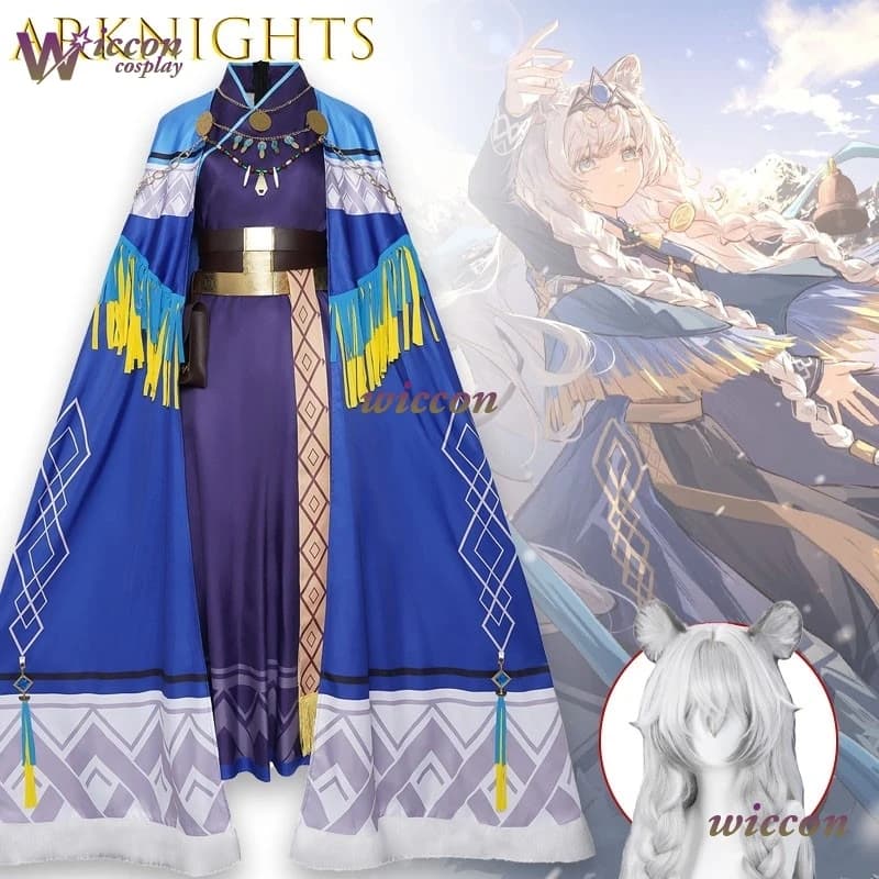 Arknights Springtide Chen Costume Cosplay Spettacolo teatrale Vestito Anime Personaggio del gioco Gioco di ruolo Donna Uniforme Festa di Halloween