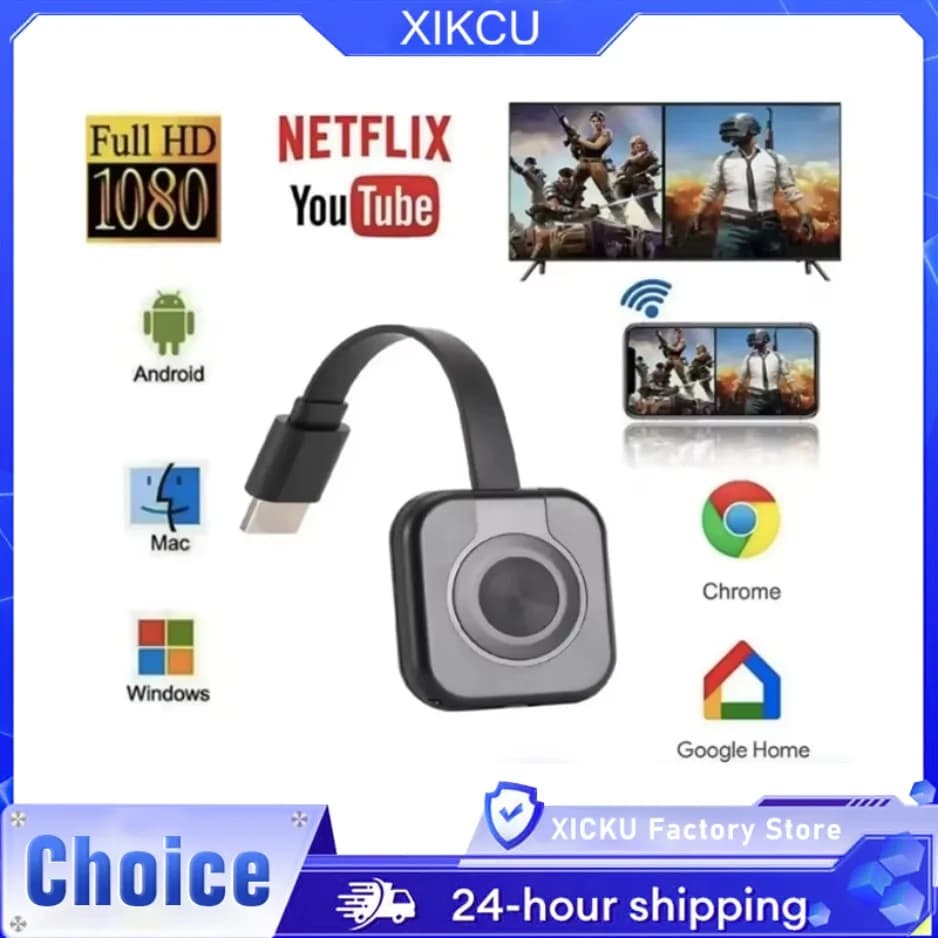 ‌ Ricevitore WiFi Trasmettitore audio video Proiettore telefonico HDMI ‌ Specchio ‌ Adattatore display schermo per ricevitore TV PC iOS Android ‌