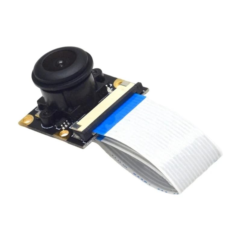 T23C OV5647 Fisheye Camera Module 160 Degree 3.6MM HD 5MP For Raspberry Pi 3B 4B 3B+ Adjustable Focus Night Vision