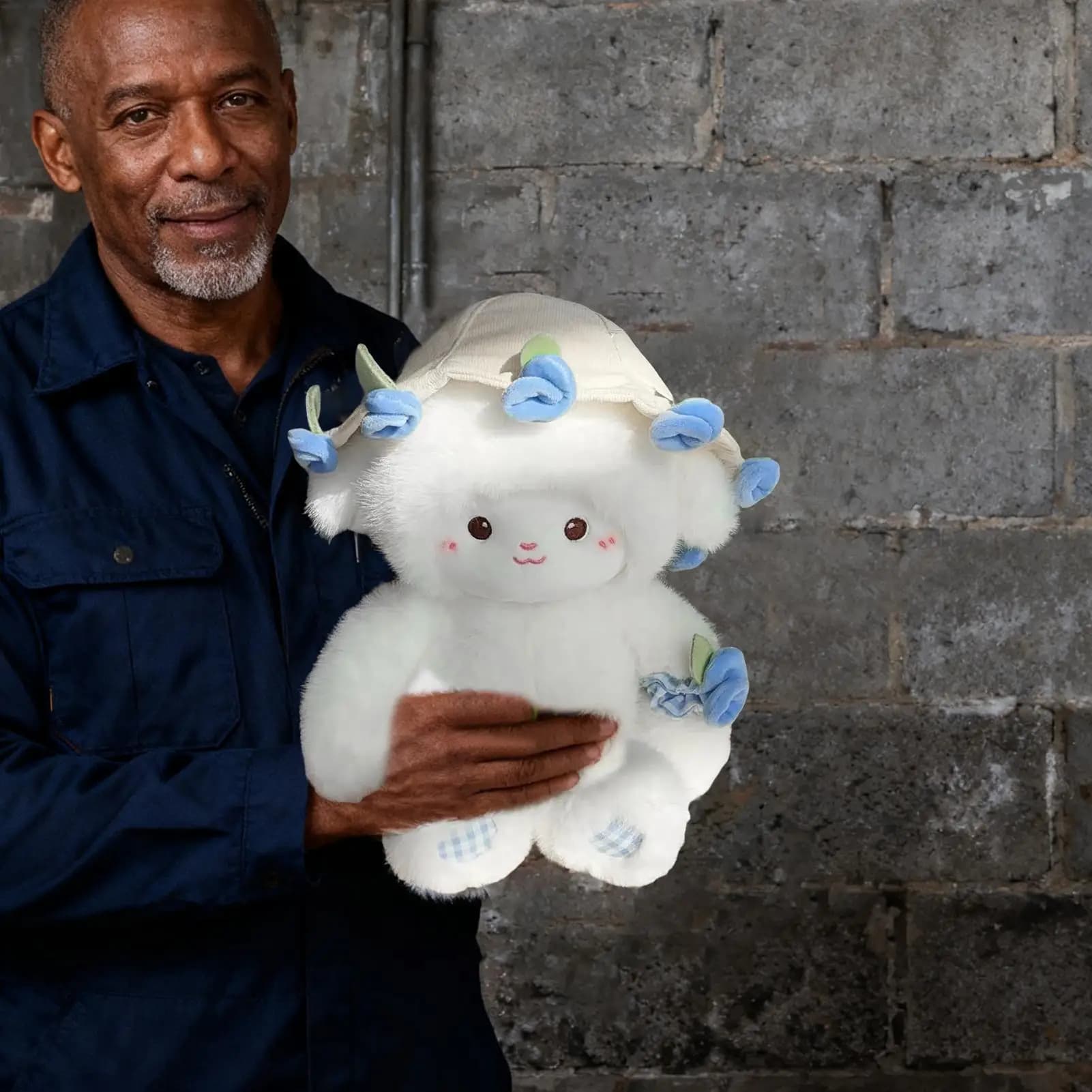 Pecora Peluche 30 cm Carino Coccole Huggable Morbida Bambola Agnello Peluche Animale di Peluche Per La Camera Da Letto Soggiorno Divano Letto Auto Per Bambini