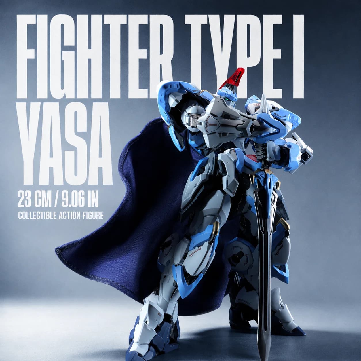 GLORT Gladiator Type I Asa Alloy Skeleton Mecha Model Kit Chess Knight Design 8.27in/21cm Articulated Frame