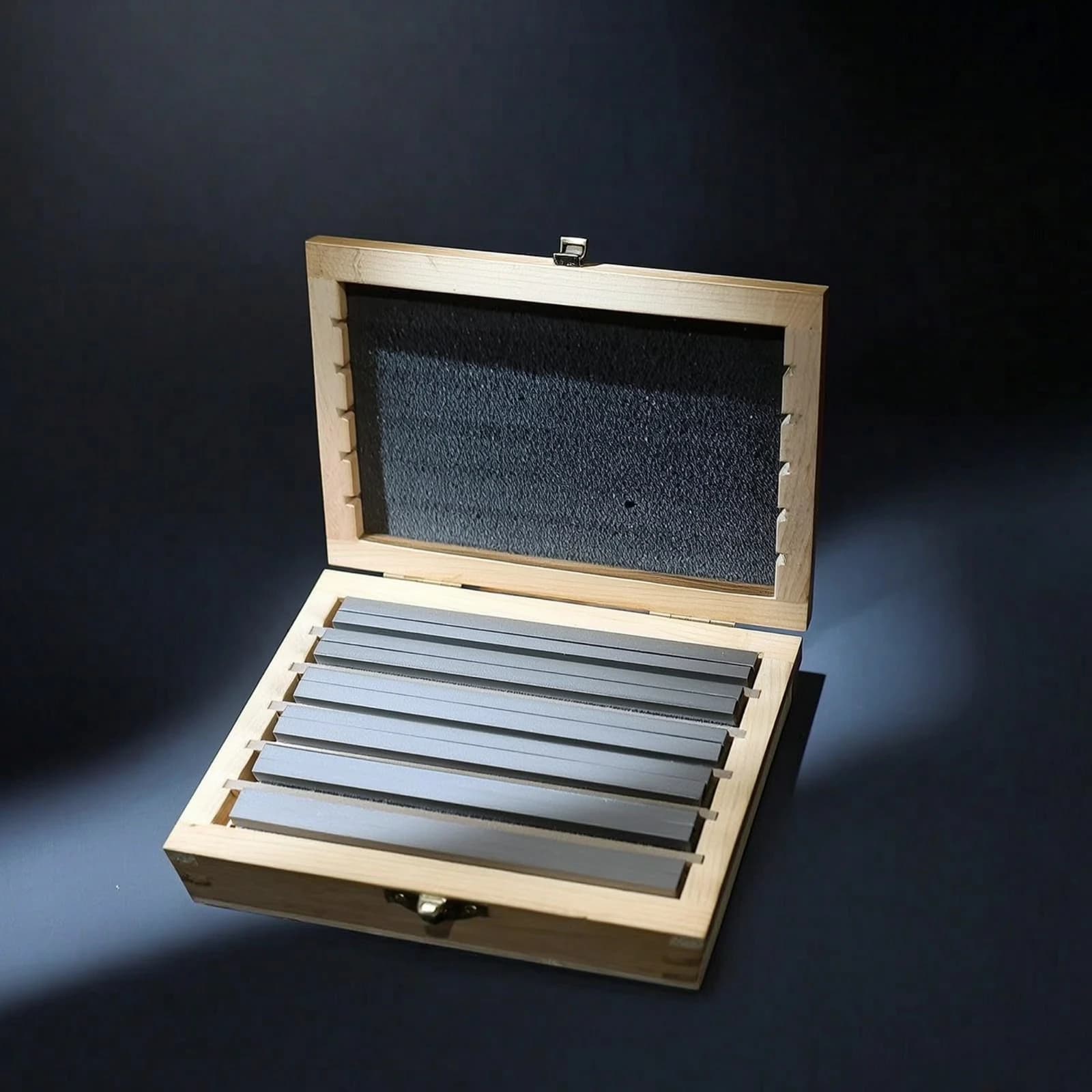 12 Pieces Milling Vise Parallels Ground Finish Precision Parallels Precision Parallel Set with Case Fitted Tooling Rectangular
