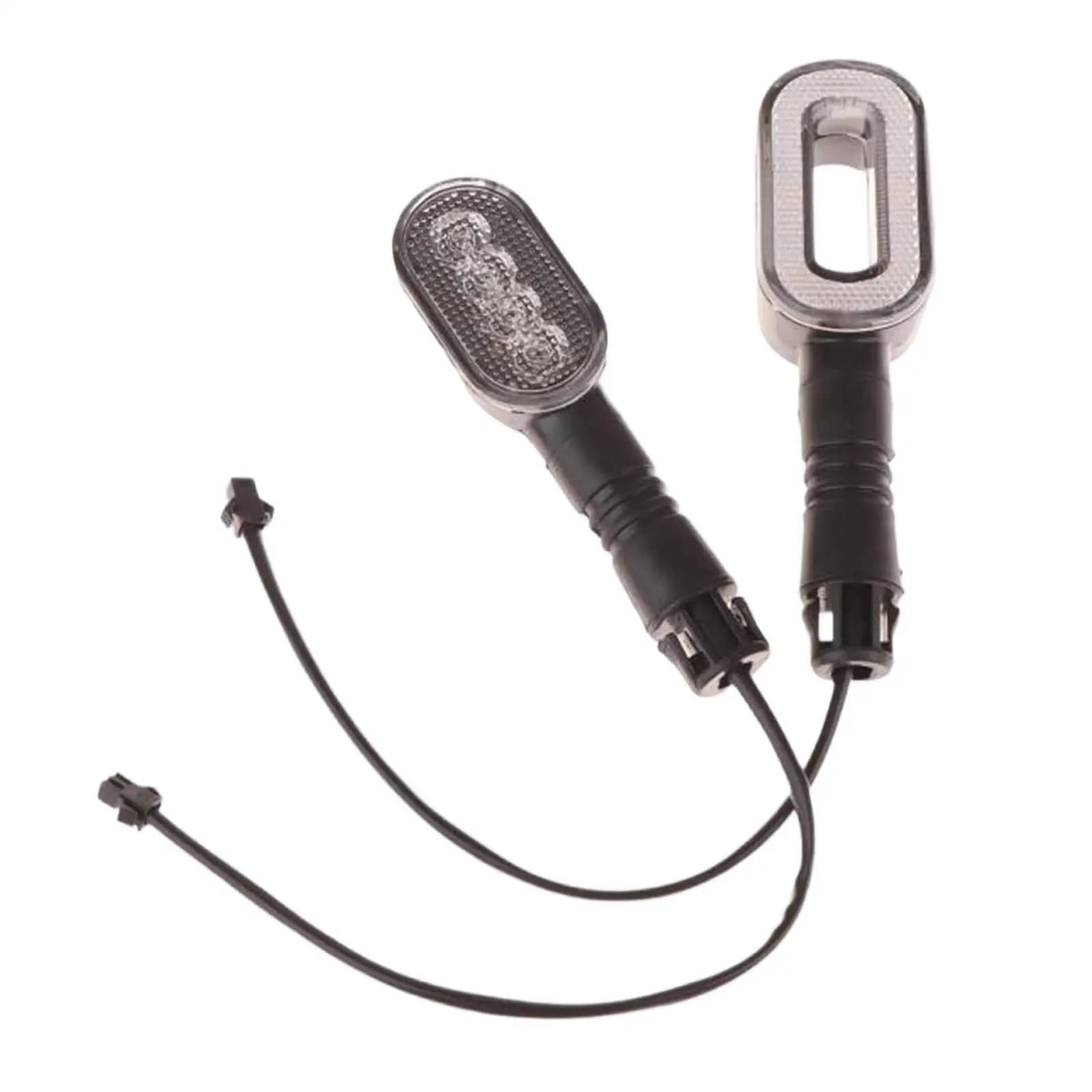 Indicatore di Direzione LED per Moto, Luce Posteriore in Plastica Resistente e Portatile, Ricambio per Moto e Bici da Strada