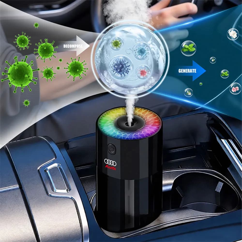 Car Air Aromatherapy Diffuser Airs Fresheners Humidifier Valve Cap For Audi Sline A1 S2 B6 S7 R8 B9 8P 8V 8L RS RS3 RS4 RS5 Q6 S