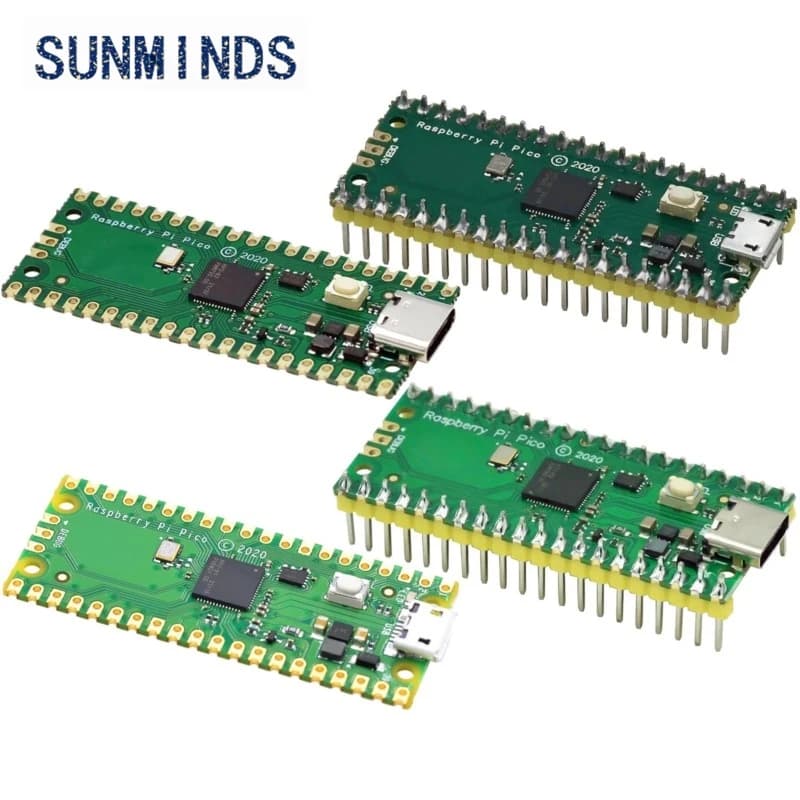 1 pcs For Raspberry Pi Pico RP2040 Microcontroller Dual-Core Arm Cortex M0 + Low Power Microcomputer Processor
