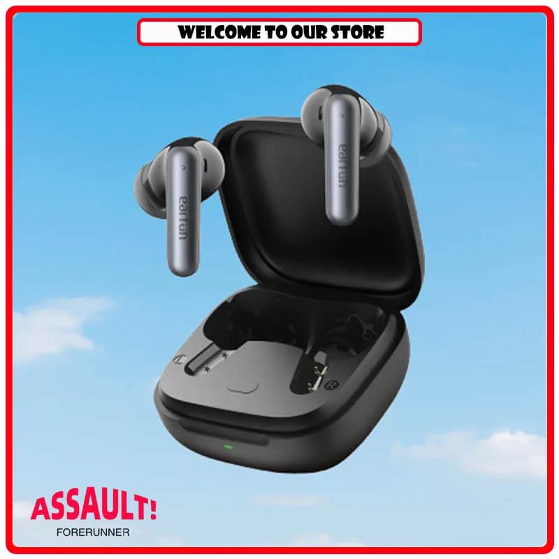 Auricolari Wireless EarFun Air Pro 4i con Riduzione Attiva del Rumore, HI-FI Bluetooth 5.4, Cuffie TWS In-Ear, Accessori per E-sports e Gamer