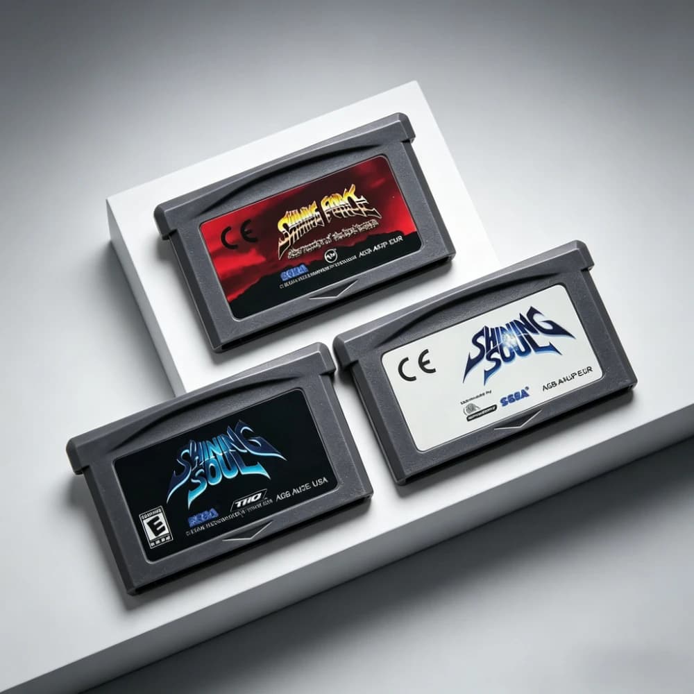 Serie di giochi Shining Soul GBA, cartuccia per videogiochi a 32 bit, scheda per console, Shining Soul, Shining Force, Resurrection of The Dark Dragon