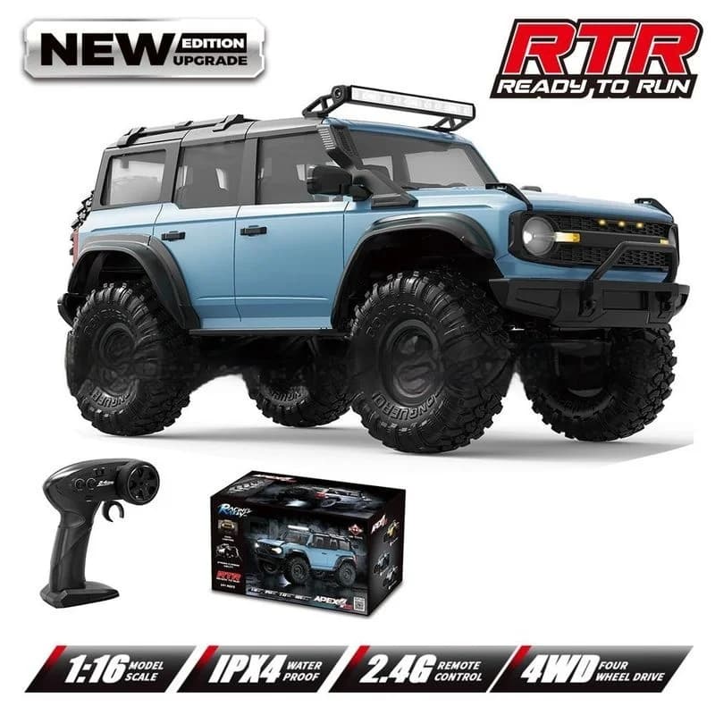 R1601-09 Ford Fierce Horse Auto telecomandata 1:16 caricante arrampicata a quattro ruote motrici Fuoristrada Modello Bigfoot Modello di auto Modello adulto