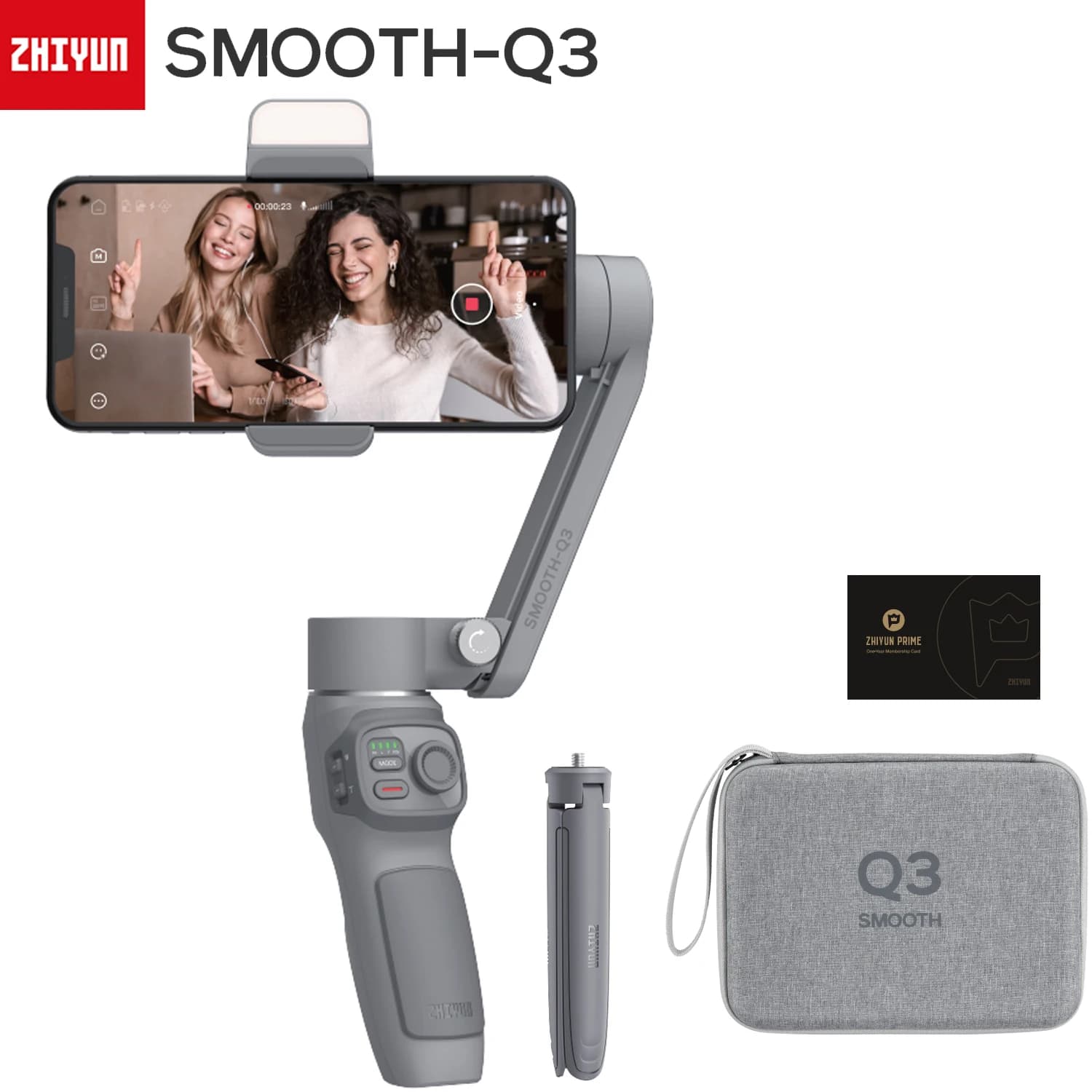 ZHIYUN SMOOTH Q3/Q4 Gimbal Smartphone stabilizer Gimbals for iPhone 13 pro max/Xiaomi/Huawei