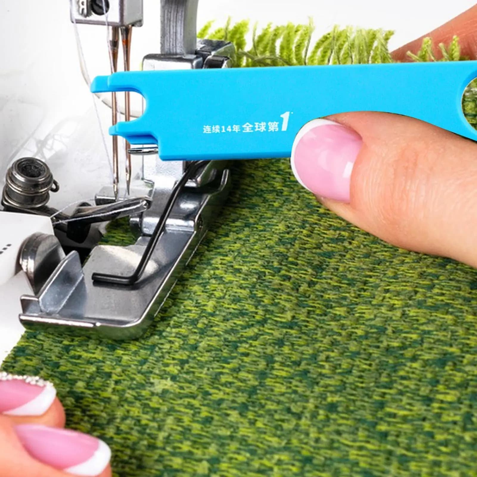 Infilatore Automatico per Aghi da Macchina da Cucire, Accessorio per Cucito Rapido, per Quilting e Abbigliamento Domestico