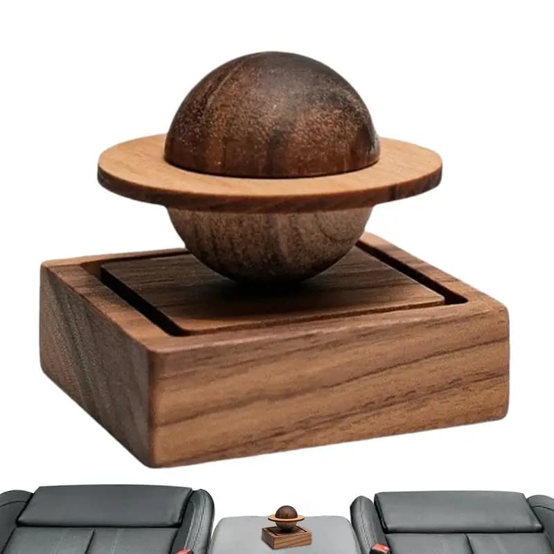 Diffusore di legno Diffusori di profumo di olio profumato passivo a forma di giove per il bagno della scrivania del cruscotto dell'auto di casa
