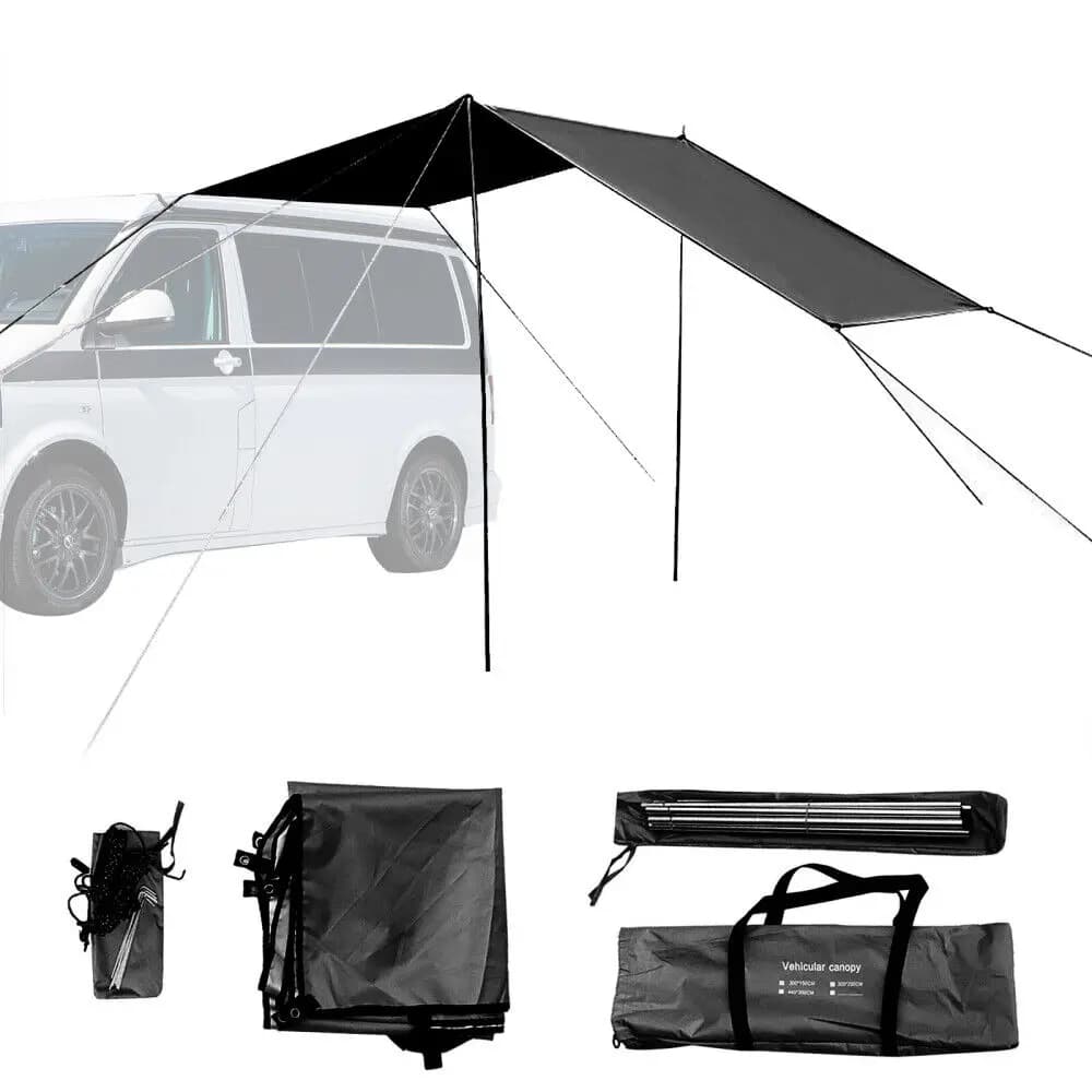 Tenda da sole universale tenda da sole parasole tenda da sole impermeabile tenda da sole per camper camper Suv campeggio all'aperto spiaggia turistica