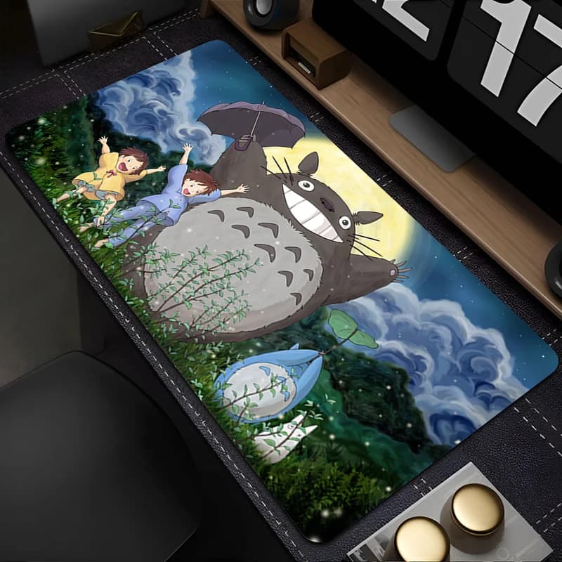 Mouse Pad XL Lockedge Grande Anime Gaming T-Totori Accessori Computer Gamer Tastiera Pad Mouse Zerbino Scrivania XXL Mousepad Per il regalo