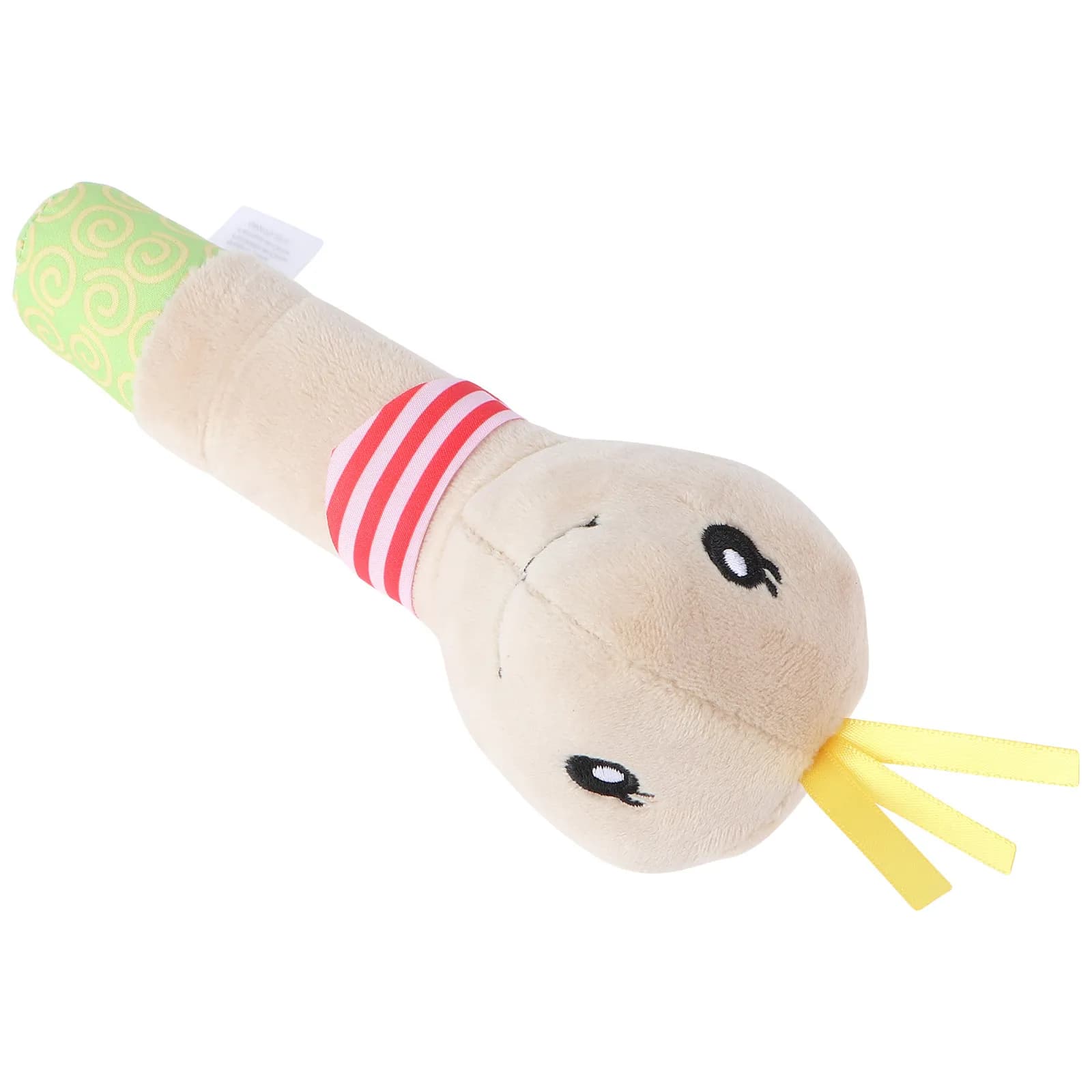 Baby Hand Rattle Lovely Cartoon Animal Appease Washable Sound Soft Handbell Rattle Small Infant Grip for Newborn