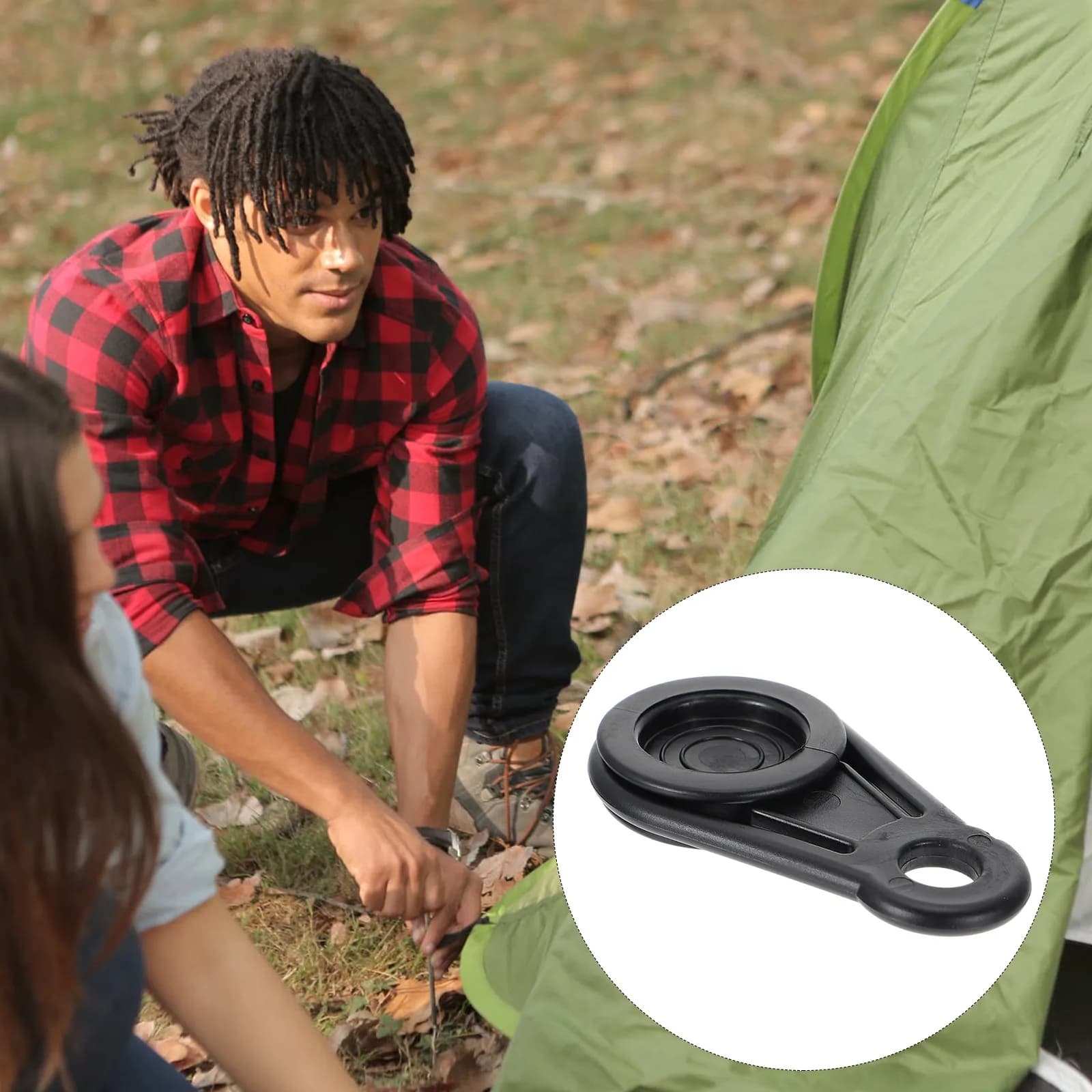 10 Pezzi Clip per Teloni Resistenti, Morsetti per Tende da Campeggio, Fissaggi per Teloni Senza Fori, Leggeri e Robusti per Tende da Sole