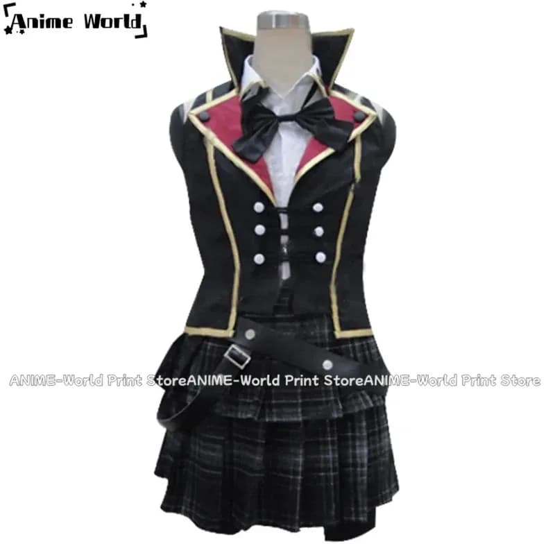 《Formato personalizzato》Type-0 Seven Summer Uniform Cosplay Costumex;3,v'6.f;9,